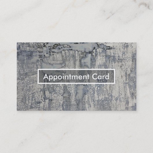 サクサクした食感のアポイントメントリマインダー 予約カード (正面)