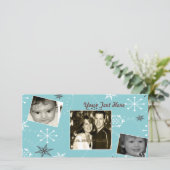 サクサク雪、3枚の写真 シーズンカード (スタンド正面)