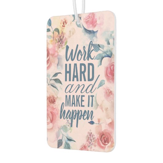 サクセスピやる気を起こさせるン芸術的ク・ローズ カーエアーフレッシュナー (左)