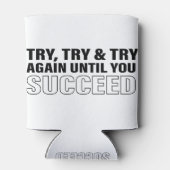 サクセスライフやる気を起こさせるヒント引用文アート引用文アート 缶クーラー (裏面)