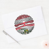 サクセンサヒシチオステリーヒシチオステリーイクバウム ラウンドシール (封筒)