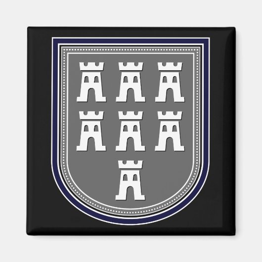 サクセン・ワッペン マグネット (正面)