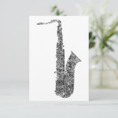 サクソグランジフォン 招待状 (スタンド正面)