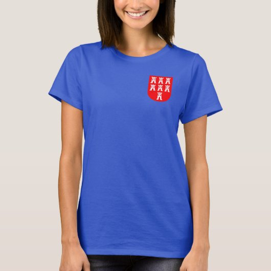 サクソニアコート Sサイズ Tシャツ (正面)