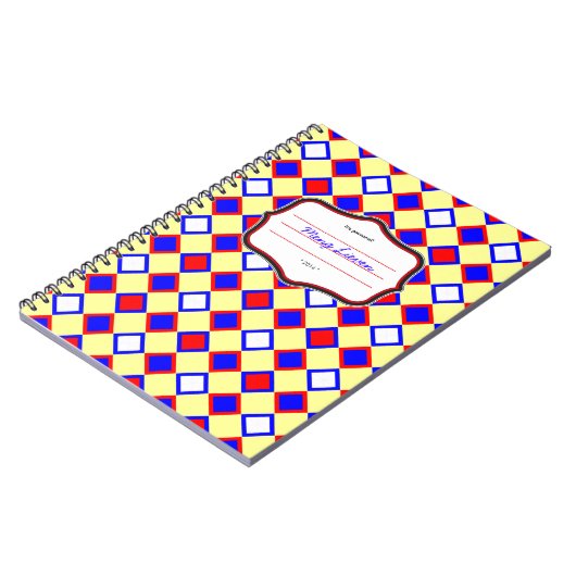 サクソニアン色 ノートブック (左側)