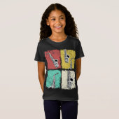 サクソフォニストギフトメンズウィメンズジャズミュージックサックス Tシャツ (正面フル)