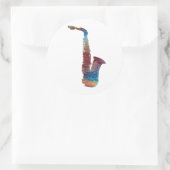 サクソフォンアート ラウンドシール (バッグ)