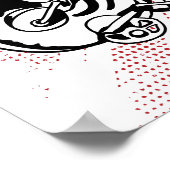 サクソフォンオンレグランジッド日が差すこと ポスター (角)