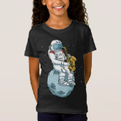 サクソフォンサキソフォンのギフトジャズミュージックサキソフォン Tシャツ (正面)