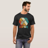 サクソフォンサクサフォンの演奏者音楽ジャズテノール3 Tシャツ (正面フル)