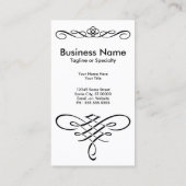 サクソフォンシルエット：青い色 名刺 (裏面)