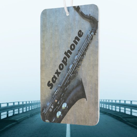 サクソフォンジャジーザキシブルーズカスタマイズ カーエアーフレッシュナー