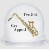 サクソフォンスノーグローブ (裏面)