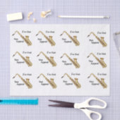 サクソフォンティッシュペーパー 薄葉紙 (クラフト)