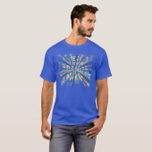 サクソフォン奏者マーチングバンドママ Tシャツ (正面フル)