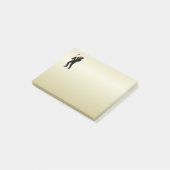 サクソフォン奏者 ポストイット (アングル)