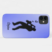 サクソフォン奏者 Case-Mate iPhoneケース (裏面(横))