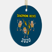 サクソフォン岩 セラミックオーナメント (右)