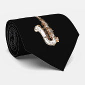 サクソフォン漫画 ネクタイ (ロール)