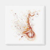 サクソフォン磁石 マグネット (正面)