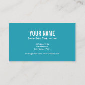 サクソフォン紙吹雪 名刺 (裏面)