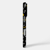 サクソフォン音楽ノートパターン Case-Mate iPhoneケース (裏面 / 右)