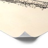 サクソフォン1949特許アートオールドペッパー ポスター (角)