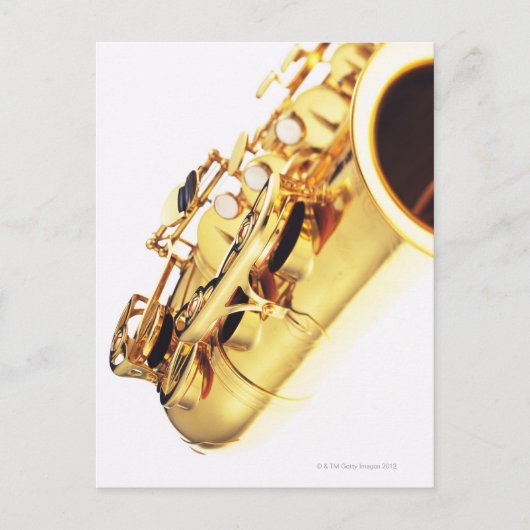サクソフォン2 ポストカード (正面)