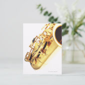 サクソフォン2 ポストカード (スタンド正面)