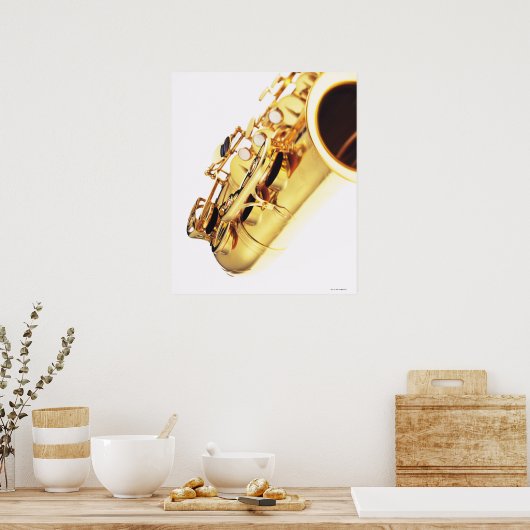 サクソフォン3 ポスター (キッチン)