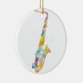 サクソフォン セラミックオーナメント (右)