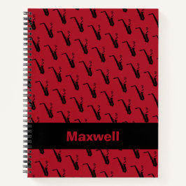 サクソフォン ノートブック