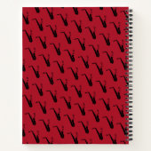 サクソフォン ノートブック (裏面)