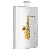 サクソフォン フラスク (右)