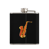 サクソフォン フラスク (裏面)