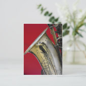 サクソフォン ポストカード (スタンド正面)