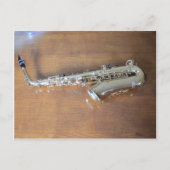 サクソフォン ポストカード (正面)