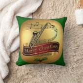 サクソフォン～メリークリスマス&ミュージカル巻  クッション (ブランケット)