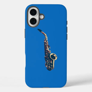 サクソフォン iPhone 16 PLUSケース