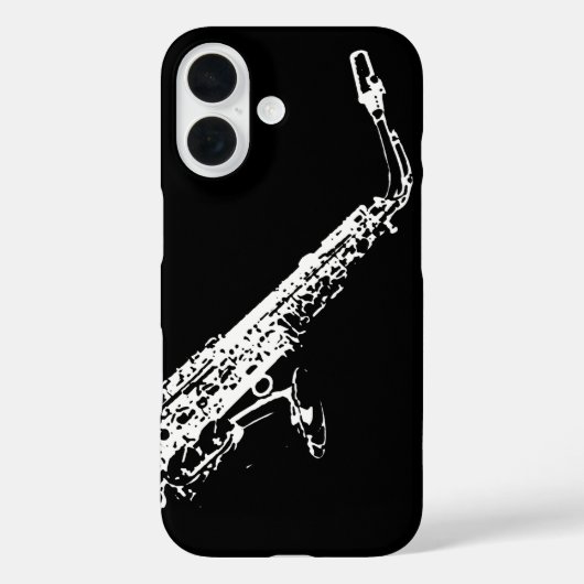 サクソフォン Case-Mate iPhoneケース (裏面)