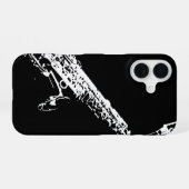 サクソフォン iPhone 16ケース (裏面横)