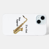 サクソフォンiPhone 15 CAse Case-Mate iPhoneケース (裏面 (横))