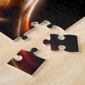 サクソフォーンのフラクタル ジグソーパズル (側面)