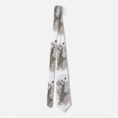 サクソフォーンの人のタイ ネクタイ (裏面)