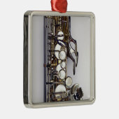 サクソフォーンの制御 メタルオーナメント (右)