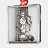 サクソフォーンの制御 メタルオーナメント (左)