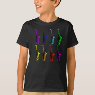 サクソフォーンの戦い Tシャツ