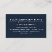 サクソフォーンの破烈の名刺 名刺 (裏面)