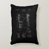 サクソフォーンの「チョークのスタイル」のパテントのスケッチ アクセントクッション (正面(垂直))