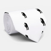 "サクソフォーンプレーヤー"ギフトおよびプロダクト ネクタイ (ロール)